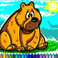 poster of Coloring Books: Animals game