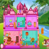 poster of Princess Baby Doll House Cleanup Game game