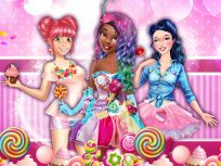 poster of Sweet Party with Princesses game