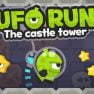 poster of UFO Run. The castle tower game