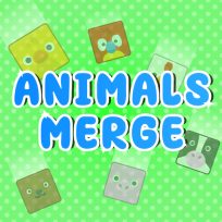 ملصق اللعبة Animals Merge