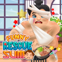 ملصق اللعبة Funny Rescue Sumo