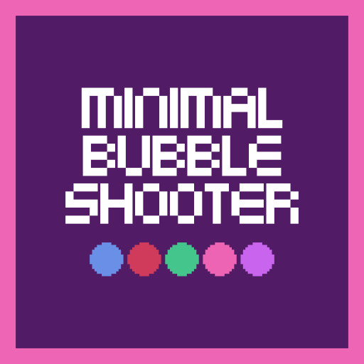 poster of Play Minimal Bubble Shooter Game Online 2024 game
