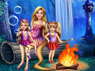 poster of Play Gorgeous Twins Spring Camp! Game Online 2024 game