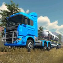 poster of Triler Truck Simulator Off Road game