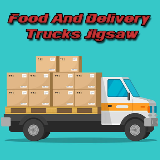 poster of Play Food And Delivery Trucks Jigsaw Game Online 2024 game