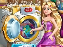 poster of Goldie Princess Laundry Day game