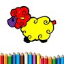 poster of Baby Sheep Coloring Game game