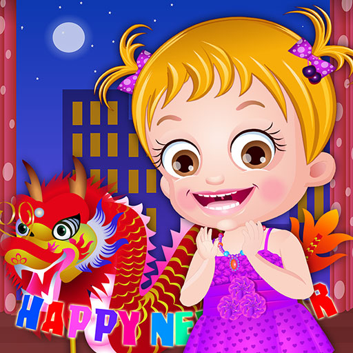 poster of Play Baby Hazel New Year Party Game Online 2024 game