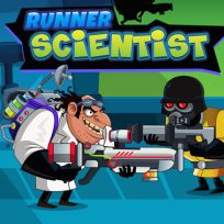 ملصق اللعبة Scientist Runner