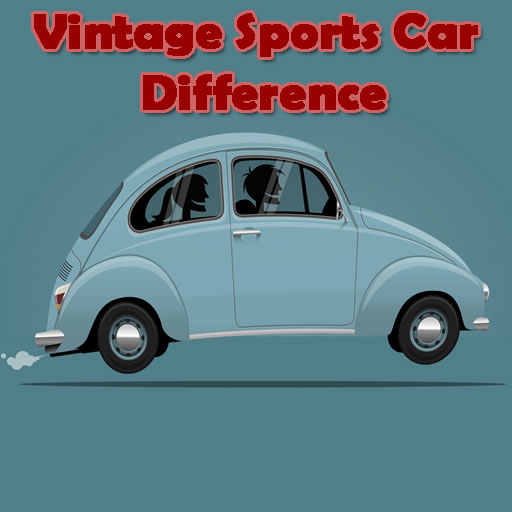 poster of Play Vintage Sports Car Difference Game Online 2024 game