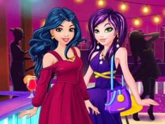 poster of Play Descendants Rooftop Party Game Online 2024 game
