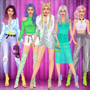 ملصق اللعبة Billionaire Wife Dress Up Game