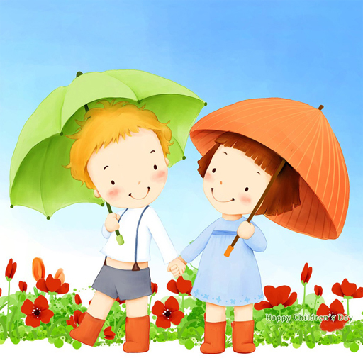 poster of Play Cartoon Childrens Day Puzzle Game Online 2024 game