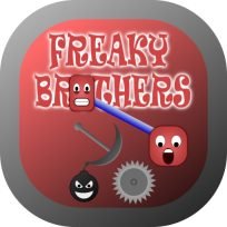 ملصق اللعبة Freaky Brothers