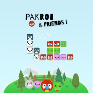 ملصق اللعبة Parrot And Friends