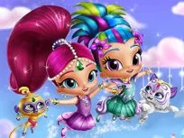 poster of Shimmer and Shine Dressup game