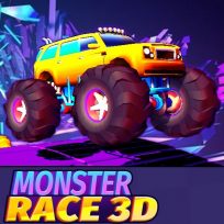 ملصق اللعبة Monster Race 3D