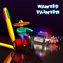 ملصق اللعبة Wanted Painter