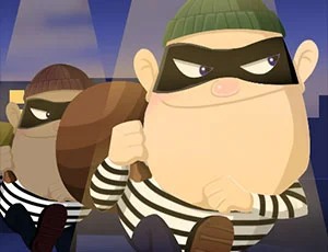 poster of Play Robbers in Town Game Online 2024 game