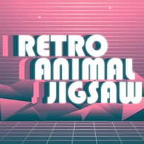 ملصق اللعبة Retro Animal Jigsaw