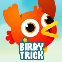 ملصق اللعبة Birdy Trick