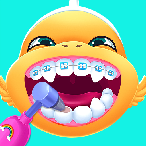 poster of Play Aqua Fish Dental Care Game Online 2024 game