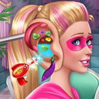 poster of Super Doll Ear Doctor game