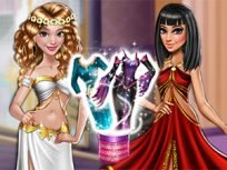 poster of Dolly Princess vs. Villain Dress Up game