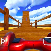 poster of Hoverboard Stunts Hill climb game