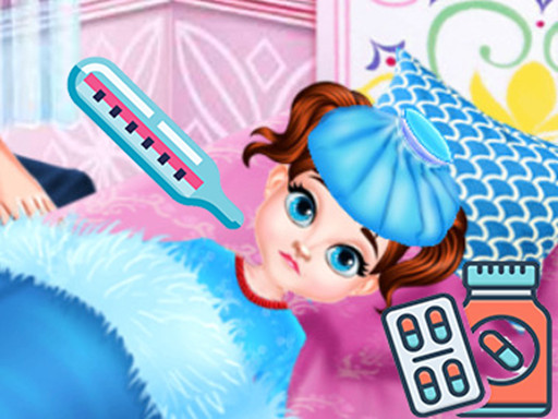 poster of Play Baby Taylor Goes Sick Game Online 2024 game