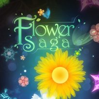 ملصق اللعبة Flower saga