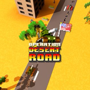 ملصق اللعبة Operation Desert Road