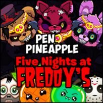 ملصق اللعبة Pen Pineapple Five Nights at Freddy’s