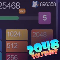 ملصق اللعبة 2048 Solitaire