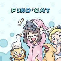 ملصق اللعبة Find Cat