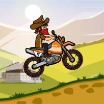 ملصق اللعبة Hill Climb Moto