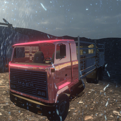 poster of Play Simulated Truck Driving Game Online 2024 game