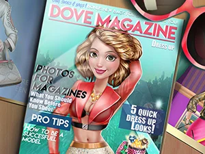poster of Play Dove Magazine Dolly Dress Up Game Online 2024 game