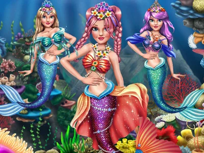 poster of Play Underwater Make up Salon Game Online 2024 game