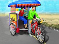 poster of Public Tricycle Rickshaw Driving game