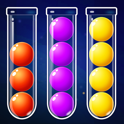 poster of Play Sort Them Bubbles Game Online 2024 game