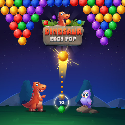 poster of Play Dinosaur Eggs Pop Game Online 2024 game