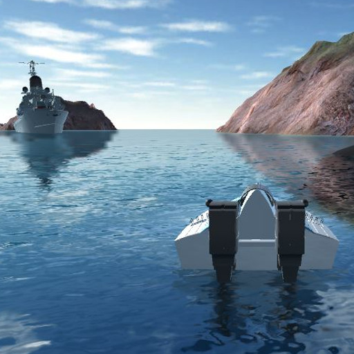 poster of Play Boat Simulator Game Online 2024 game