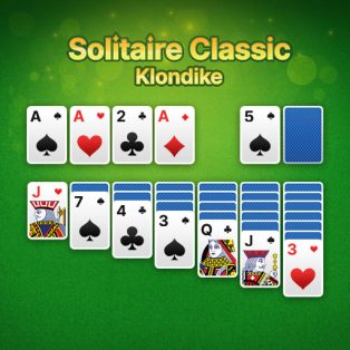 ملصق اللعبة Solitaire Classic – Klondike