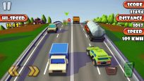 ملصق اللعبة Furious Highway Road Car Game