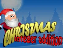 poster of Christmas Integer Addition game