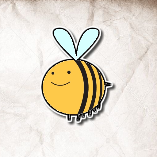 poster of Play Bee Happy Adventure Game Online 2024 game