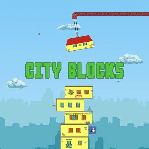 poster of Play City Blocks Game Game Online 2024 game