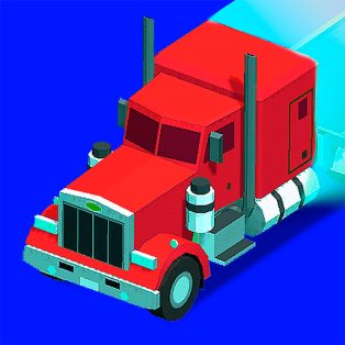 ملصق اللعبة Trucks Race
